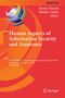 Human Aspects of Information Security and Assurance, Buch