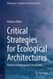 Mathias Rollot: Critical Strategies for Ecological Architectures, Buch