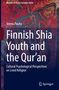 "Finnish Shia Youth and the Qur'an" von Teemu Pauha, kulturell-psychologische Perspektiven. Rotes, abstraktes Hintergrundbild., Buch