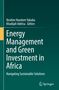 Titel: Energy Management and Green Investment in Africa. Autoren: Ibrahim Nandom Yakubu, Khadijah Iddrisu. Links ein gelbes Band. Springer-Logo unten rechts., Buch