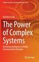 Text: "The Power of Complex Systems." Autor: Marialisa Scatà. Hintergrund: Zahnräder in Orange. Logo: Springer., Buch