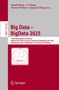"Big Data – BigData 2025" und "14th International Conference" in rotem Text auf grauem und rotem Hintergrund, Springer-Logo., Buch