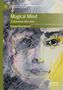 "Magical Mind: A Shamanic Narrative" von Susan Greenwood. Aquarell-Porträt in Gelb, Grau und Rosa auf strukturiertem Hintergrund., Buch