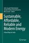 Titel: "Sustainable, Affordable, Reliable and Modern Energy: A Road Map for India". Oben stehen die Herausgebernamen. Unten rechts ist ein Logo., Buch