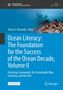 Springer Nature Logo; Titel: "Ocean Literacy: The Foundation for the Success of the Ocean Decade, Volume II"; Unterwasserbild., Buch