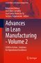: Advances in Lean Manufacturing - Volume 2, Buch