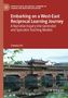 „Embarking on a West-East Reciprocal Learning Journey" zeigt stilvolle asiatische Brücke über ruhigem Wasser., Buch