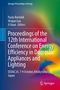 Proceedings of the 12th International Conference on Energy Efficiency in Domestic Appliances and Lighting, Buch