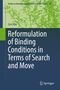 Buchtitel: "Reformulation of Binding Conditions in Terms of Search and Move" von Jun Abe. Grünliche Bambuszeichnung., Buch