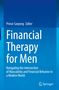 "Financial Therapy for Men" von Prince Sarpong, Editor. Verlag: Springer. Text auf blauem Hintergrund., Buch