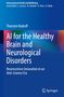 Titel: "AI for the Healthy Brain and Neurological Disorders". Verlag: Springer. Hintergrund: Blau mit Farbverläufen., Buch