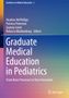 Buchtitel: "Graduate Medical Education in Pediatrics", farbverlaufender Hintergrund, Springer-Logo., Buch