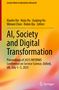 "AI, Society and Digital Transformation". Autoren: Xiaolei Xie, Kejia Hu, Guiping Hu, Weiwei Chen, Robin Qiu, Editors. Bunter Hintergrund., Buch