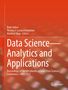 Text: "Data Science – Analytics and Applications. Proceedings of the 6th Interdisciplinary Data Science Conference – iDSC2025." Unten rechts ist das Springer-Logo. Roter Hintergrund., Buch