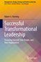 Buchtitel: "Successful Transformational Leadership" von Robert S. Fleming, mit buntem geometrischem Hintergrund und Springer-Logo., Buch
