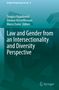 Titel: "Law and Gender from an Intersectionality and Diversity Perspective". Autoren: Dragica Vujadinović u.a. Hintergrund in Grüntönen., Buch