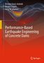 Buchtitel: "Performance-Based Earthquake Engineering of Concrete Dams". Autoren: M Amin Hariri-Ardebili, Rocio L Segura, Jerzy W Salamon. Hintergrund: Netzartige Strukturen und Farbübergänge in Rot und Blau., Buch