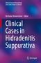 "Clinical Cases in Hidradenitis Suppurativa," Nicholas Brownstone (Editor), Springer-Logo, abstraktes blau-lila Farbverlaufsmuster., Buch