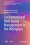Titel: "Socioemotional Well-Being Management in the Workplace." Bunte Farbverläufe im Hintergrund., Buch