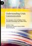 "Understanding Crisis Communication" von Jiankun Gong et al. Abstrakte bunte Hintergründe und Logo oben links., Buch