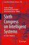 "Sixth Congress on Intelligent Systems" ist der Titel. Hintergrund: molekulares Netzwerk in Rot- und Blautönen.