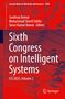 "Sixth Congress on Intelligent Systems, CIS 2025, Volume 2" in großen weißen Buchstaben auf rotem Hintergrund. Springer-Logo.