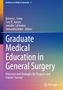 Graduate Medical Education in General Surgery, Buch, Buch