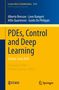 „Lecture Notes in Mathematics 2393. PDEs, Control and Deep Learning. Cetraro, Italy 2024.“ Blau-gelbes Cover., Buch