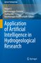 Titel: "Application of Artificial Intelligence in Hydrogeological Research"; Autoren: Peiyue Li, Vetrimurugan Elumalai, Jianhua Wu, Balamurugan Paneerselvam; oben ein Wasserfall., Buch