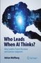 „Who Leads When AI Thinks?“ Buchcover mit einer Silhouette eines nachdenklichen Gesichts, durchzogen von blauen Datenelementen., Buch