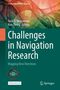 „Challenges in Navigation Research“, bunte abstrakte Formen, Logos von „Ernst Strüngmann Forum“ und „Springer“., Buch