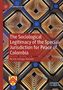 Titel: "The Sociological Legitimacy of the Special Jurisdiction for Peace of Colombia" von Nicolás Zuluaga Afanador. Geometrisches Muster., Buch