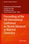 Proceedings of the 9th International Conference on Recent Advances in Material Chemistry, Buch, Buch