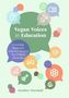 "Vegan Voices in Education" steht zentral in einem großen, grünen Sprechblasenfeld. Darunter der Name Heather Marshall.