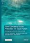 "From Climate to Ocean Protection for a Just Future" steht über einem blauen, welligen Ozeanhintergrund mit Lichteffekt., Buch