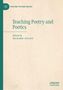 "Teaching Poetry and Poetics", herausgegeben von Richard Stacey, auf beige Hintergrund mit grünem Logo., Buch