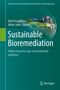 „Sustainable Bioremediation“ von Alok Prasad Das und Akbar John; Glasglobus mit Landschaft und Wasserfällen., Buch