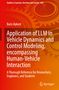 "Application of LLM in Vehicle Dynamics and Control Modeling" auf orangem Hintergrund mit Zahnrädern., Buch