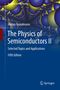 Buchcover: "The Physics of Semiconductors II" von Marius Grundmann, fünfte Ausgabe. Abstrakte Illustration von Kugeln., Buch