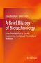 Titel: "A Brief History of Biotechnology". Autoren: Klaus Buchholz, John Collins. Hintergrund: Orangefarbener Verlauf. Springer-Logo unten., Buch