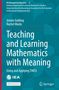 Aufschrift: "Teaching and Learning Mathematics with Meaning". Blaues Cover mit IEA-Logo., Buch