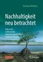 "Nachhaltigkeit neu betrachtet", von Bernhard Weßling. Ein Mangrovenbaum an einer Küste bei Ebbe. Springer-Logo unten., Buch