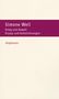 Simone Weil: Krieg und Gewalt, Buch