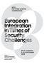 Andreas Kellerhals: European Integration in Times of Security Challenges, Buch