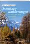 Die schönsten Sonntagswanderungen zu Orten der Kraft im Engadin. Herbstlandschaft mit Bäumen und schneebedecktem Berg. Autor: Andrea Fischbacher., Buch