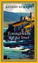 "Totenglocken auf der Insel" zeigt eine Illustration mit einer Küste und einem Gebäude auf Klippen im Meer., Buch
