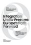 16TH NETWORK EUROPE CONFERENCE: Integration Under Pressure. Belfast, 4-5 September 2025. Hintergrund mit stilisierten Kreisen., Buch