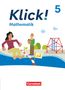 Daniel Jacob: Klick! Mathematik 5. Schuljahr - Schulbuch mit digitalen Hilfen, Erklärfilmen, interaktiven Übungen und Wortvertonungen, Buch