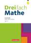 Christina Tippel: Dreifach Mathe 6. Schuljahr. Baden-Württemberg - Arbeitsheft mit Medien und Lösungen, Buch