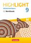 Highlight 9. Jahrgangsstufe - Mittelschule Bayern - Workbook mit Audios online, Buch, Buch